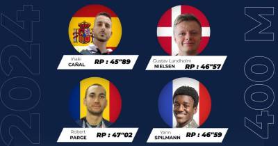 400m hommes