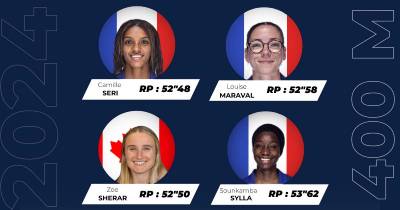 C&rsquo;est au tour du 400M femmes