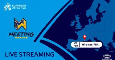 Pour suivre le meeting en live streaming European Athletics